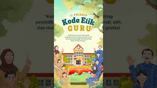 11 prinsip kode etik guru, pedoman integritas & profesionalisme pendidik Indonesia!  #KodeEtikGuru