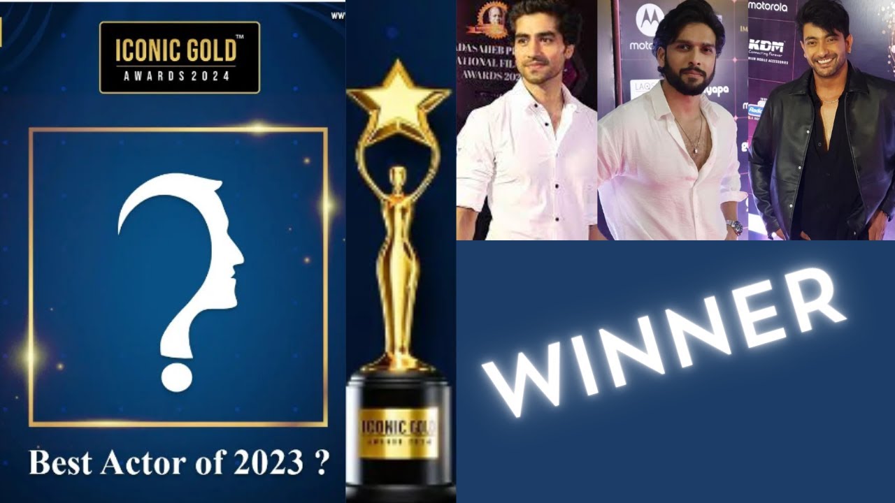 ICINIC GOLD AWARDS 2024 BEST ACTOR Harshad Chopda , Fahmaan Khan , Sai Ketan Rao