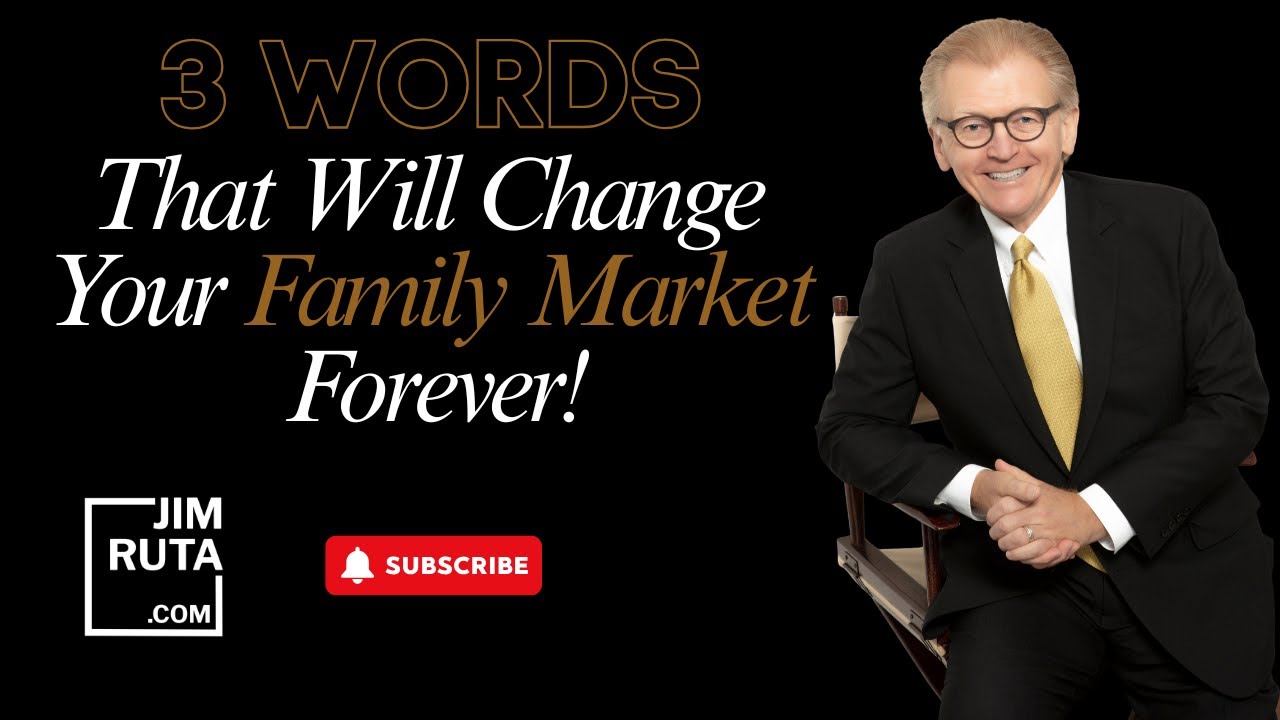 3 Words That Will Change Your Family Market Forever!