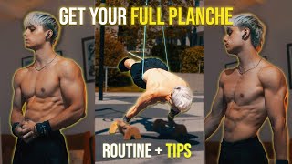 How I Train for the Full Planche 🔥 (Advanced Calisthenics 2025)
