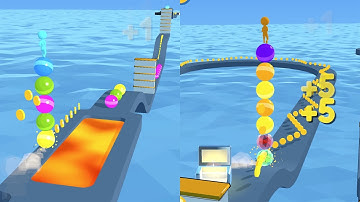 Stack Rider GamePlay Walkthrough - iOS, Android Level : 39-46