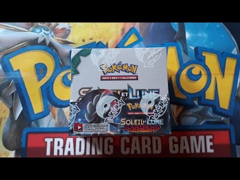 Ouverture d&rsquo;une boîte de 36 boosters Soleil et Lune, SL2, Gardiens Ascendants, Cartes Pokemon !