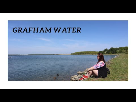 Grafham Water in the sunshine.