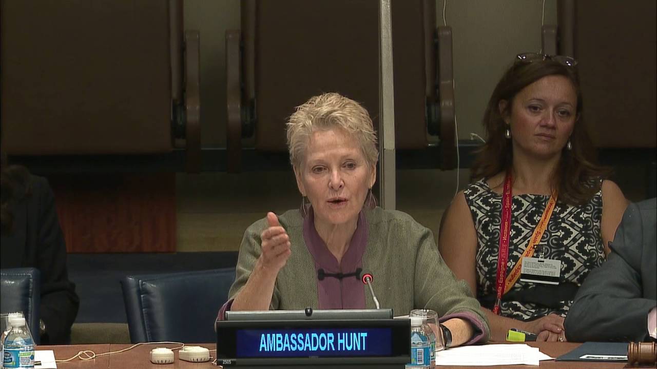 Swanee Hunt Gives Keynote Address at the UN