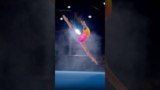 Skylar gymnast is the cutest 🧚‍♀️ #slowmotion