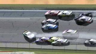 Nascar online crashes at openspeedway 2