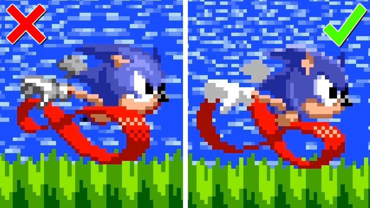 Sonic Adventure Styled Sonic Sprites [Sonic the Hedgehog Forever] [Mods]