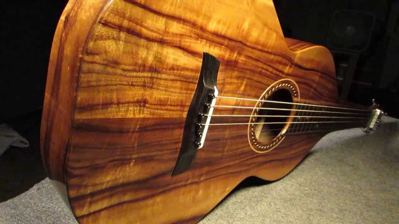 Iseman Style One Koa Weissenborn "Walk About"