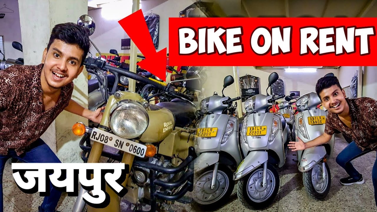 Bikes On Rent in Jaipur Starts From ₹350/ Only Royal Enfield