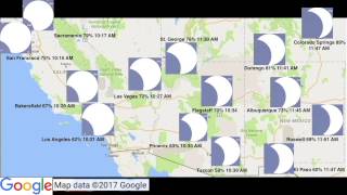 The SOUTHWEST US 2017 Eclipse Animation