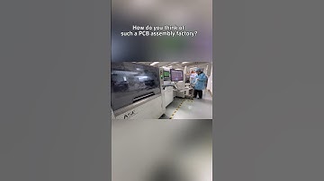 How do you think of such a PCB assembly factory #pcb #PCB assembly #PCB process #PCB manufacturing