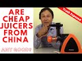 Why You Probably Shouldn't Buy a Cheap Juicer on Amazon Made in China