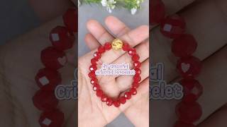 DIY TUTORIAL CRISYTAL BRACELET#idekreatifterbaru #bracelet #stonebeads #diy