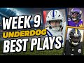 My Favorite Plays in Week 9! | 2025 Fantasy Football Advice