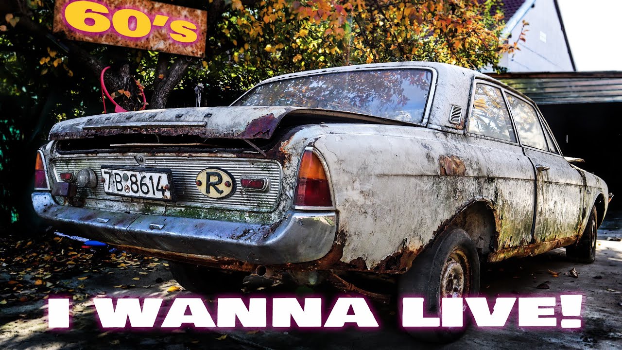 Attempting To Start And Move A 60 Years Old Rusted FORD TAUNUS!No Commentary.