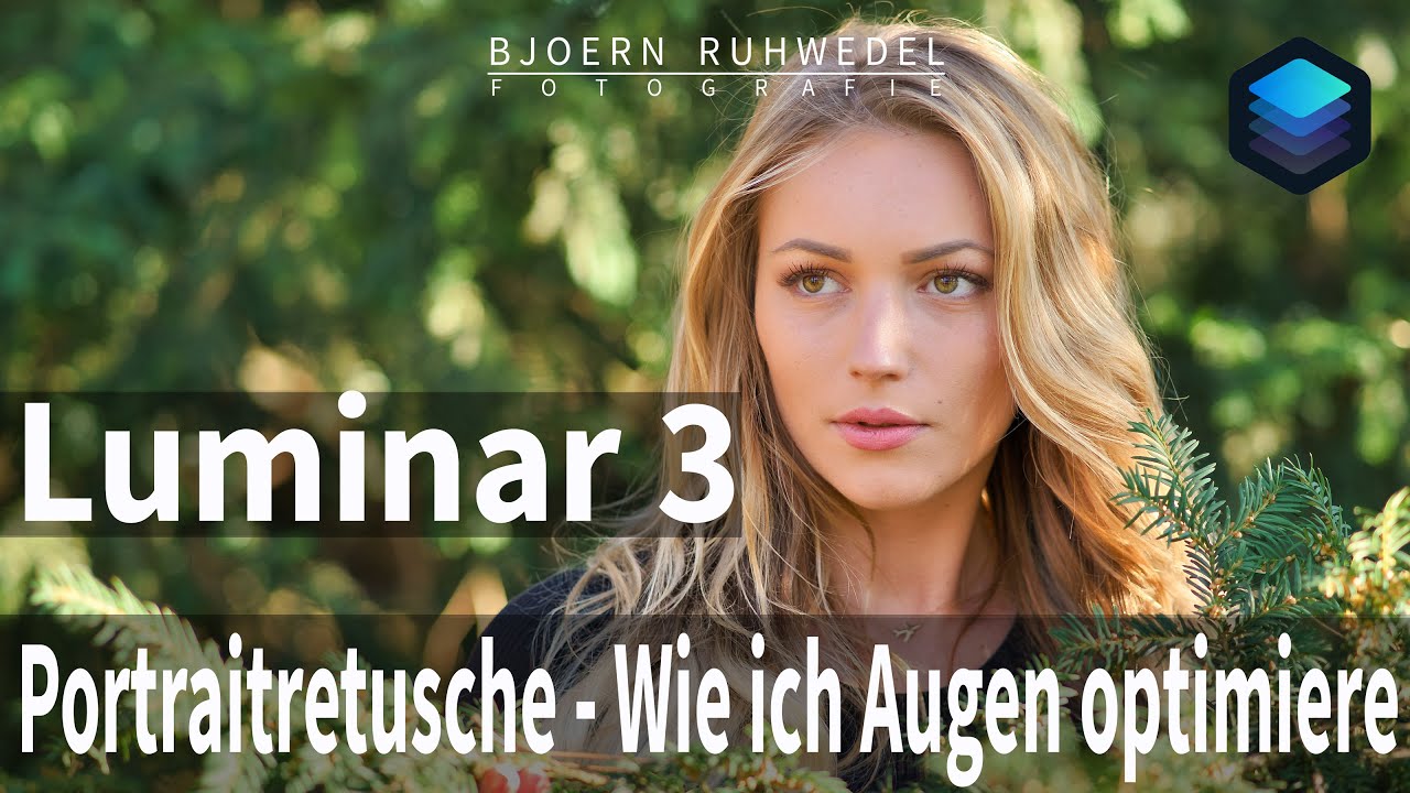 💻Luminar 3💻 - Portraitretusche - Wie ich Augen optimiere