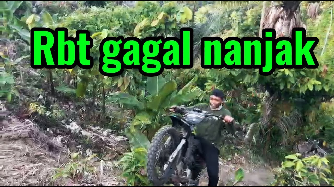 Bebek rbt gak kuat nanjak