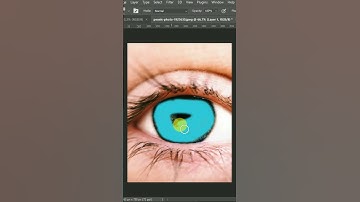 How To Change Eye Color In Photoshop | Photoshop Tutorial #shorts #viral #viralvideo