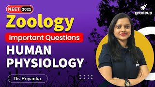 Human Physiology | Important Questions | Class 11th | Zoology | NEET 2021 | Priyanka Ma'am| Gradeup