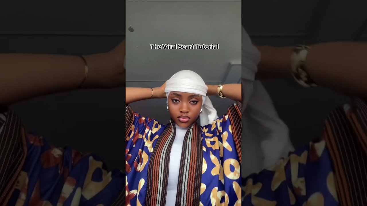 the viral 🧣 tutorial 