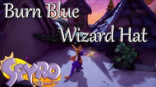 Spyro Reignited Trilogy: Burn Blue Wizard Hat - Skill Point Location