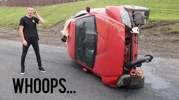 How I Totaled an RX8 in Scotland...