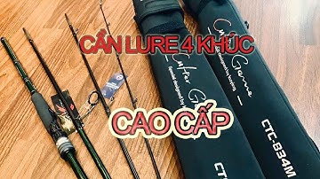 Cần lure 4 khúc Kuying culter Game CTS 834M