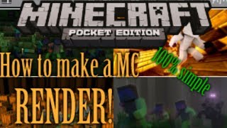 How to make a MC render on android/ios  [Minecraft render] SIMPLE!! screenshot 3