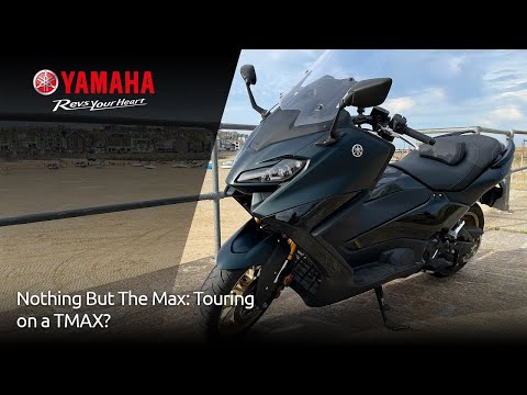 Touring On A 2022 Yamaha TMAX Yamaha Max Scooter Touring Wheel Hunter