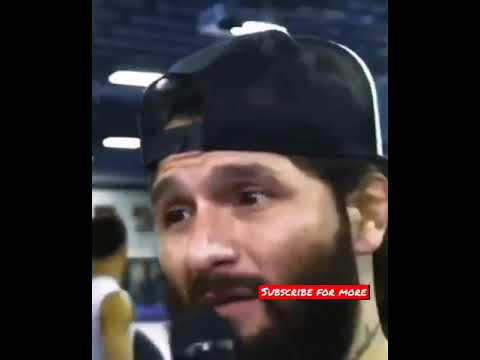 Jorge Masvidal explains