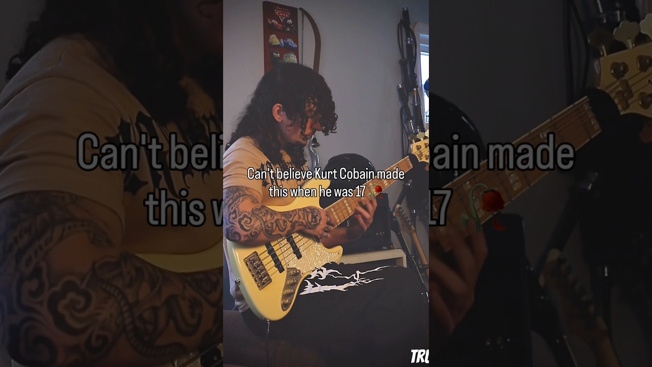 Kurt Cobain's Crazy Tapping Riff 