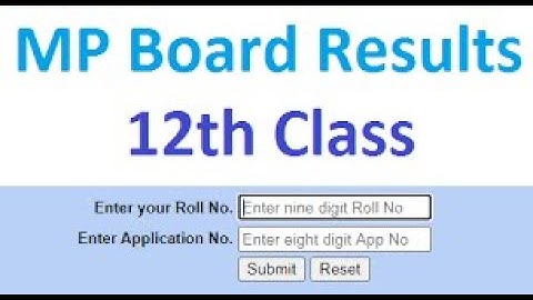 MP BOARD 12th RESULT 2020 // MP BOARD 12th RESULT 2020 kaise dekhe