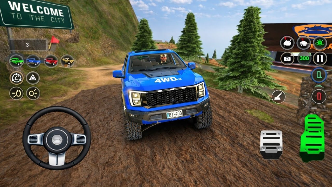 Jeep Driving 4x4 - Jeep Game | Jeep Game 3D Gameplay - Jeep Driving Game | Gadi Wala Game. Part 1