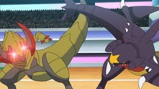 iris vs Cynthia full battle Pokemon \/ Pokemon master tournament\/ Pokemon journeys \/ master tourname