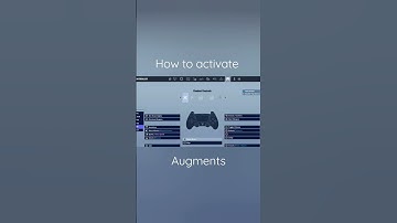how to activate augments PS5 #fortnite #chapter4 #epicgames