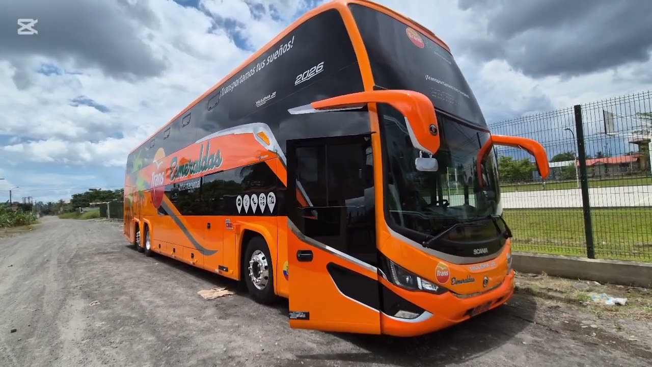 Si es Hecho en Ecuador Yaulema JR Trans Esmeraldas Scania la belleza hecha bus 