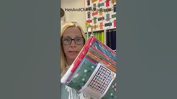 Hen & Chicks Studio | Stripology Quickies | Clover & Dot Fabrics by Cluck Cluck Sew | Fabric Kit