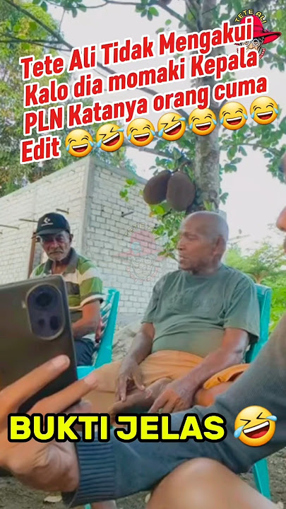 Tete Ali tidak mengaku kalo dia Momaki Kepala PLN 😂 #teteali #sagala #lucu #otu #ogono #shortsviral