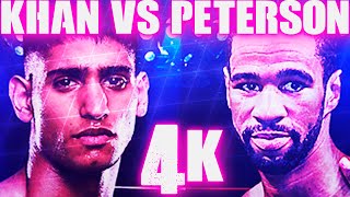 Amir Khan vs Lamont Peterson (Highlights) 4K