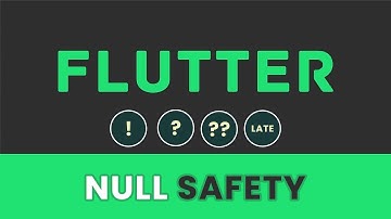 Flutter ile Mobil Uygulama Dersleri - Null Safety Null Koruması Nedir