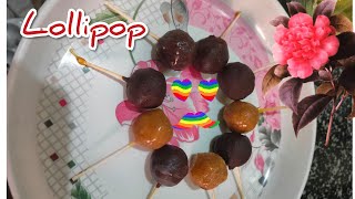 Lollipop recipe in Telugu/3 ingredients sweet recipes/chocolate Lollipop recipe/caramel Lollipop