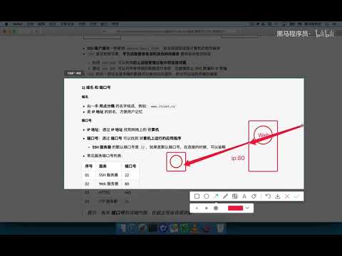 Python从入门到精通  48 48 远程管理命令 07 域名和端口号的概念