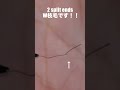 068 Found an interesting hair!#tweezers #毛抜き