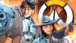 Kyedae & TenZ PLAY OVERWATCH FOR THE FIRST TIME !!!