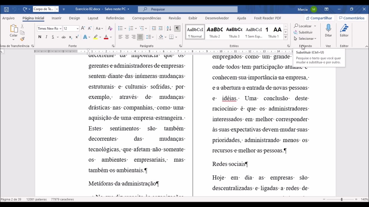Dicas - Como localizar as quebras de seção em um documento Word - YouTube