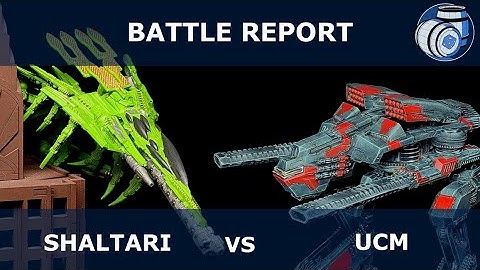 BIG GAME HUNTING - Dropzone Commander Shaltari vs UCM Battle Report