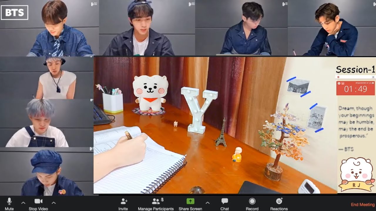 [8.09.21] Study With Me & BTS live |12 hours 90/15 Pomodoro | bts piano ...