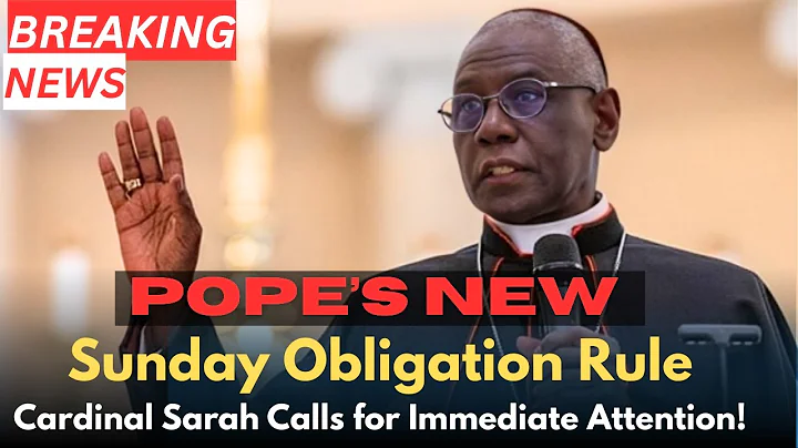 Millions Shocked: Pope’s New Sunday Obligation Rule  — Cardinal Sarah Issues an Urgent Warning!