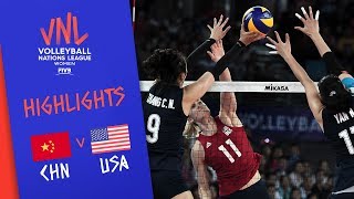 Enjoy the highlights from women's match between china and usa week 4
of volleyball nations league 2019!, vnl #vnl2019 #bepartofthegame,
▶▶ watch all action ...