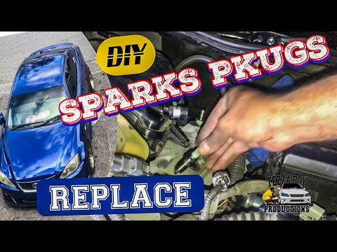 LEXUS IS250 Sparks Plugs Replace(DIY)